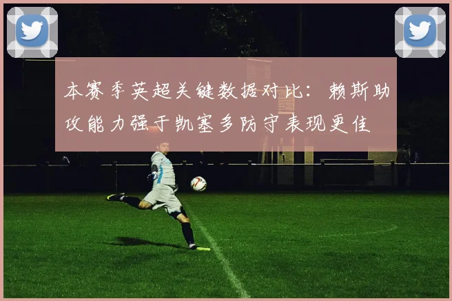 本赛季英超关键数据对比：赖斯助攻能力强于凯塞多防守表现更佳
